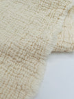 Tissu mousseline par cour - Tissu mousseline biologique - Mousseline de coton pour bébé - Tissu gaze 4 couches par mètre, 180 CM DE LARGEUR. Couverture nouveau-né.
