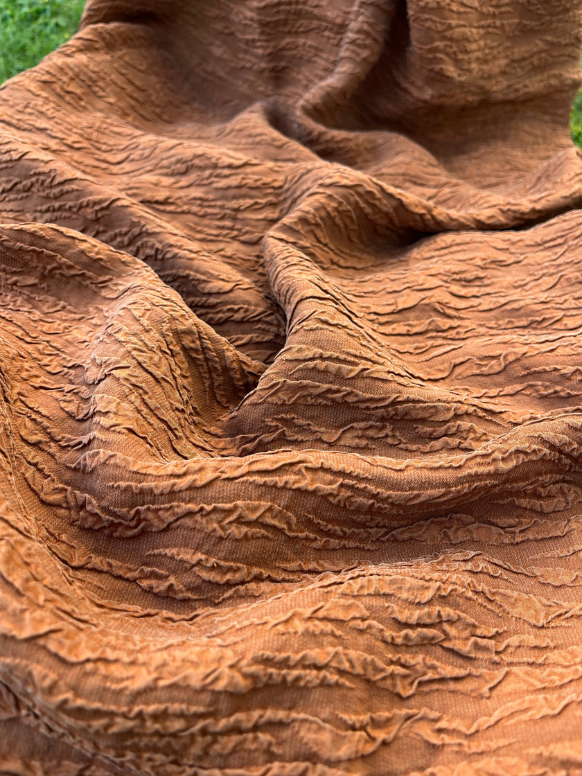 Jakarlı Şifon İpek, Tasarımcı İpek Kumaş.