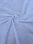 Cotton Fabric With Stripes, Brown, Green, Black, Cream, White Colour Options Available.