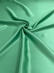 Nane Yeşili Saten Saf İpek, Metre Metre İpek, İpek Şifon, Dut İpeği, İpek Metraj, Ağır İpek, Lüks İpek Kumaş. 23 mm/ 135 cm genişlik.