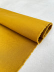 Hardal Sarısı Ağır Yumuşatılmış Kalın Pamuklu Kumaş Metre Fiyatı 400/m2 - Döşemelik Fransız Stili - Doğal Döşemelik Kumaşlar. %100 Pamuk - 150 cm Genişlik. Gabardin Pamuk.