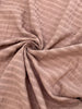 Cotton Fabric With Stripes, Brown, Green, Black, Cream, White Colour Options Available.