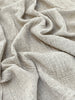Keten Yarı Şeffaf Açık Dokuma Muslin Kumaş. - Organik Muslin Kumaş - Bebek Pamuklu Muslin - Metre ile 2 Katlı Tül Kumaş, 150 CM GENİŞLİK. Yenidoğan Battaniyesi.