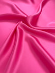 Pink Satin Pure Silk, Silk By The Yard, Silk Chiffon, Mulberry Silk.