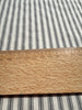 Ağır Ağırlık Yumuşatılmış Pamuklu Kumaş Metre 280/m2 - Döşemelik Çizgili Fransız Stili - Doğal Döşemelik Kumaşlar. %100 Pamuk - 150 cm Genişlik