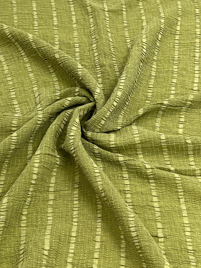 Soie extensible, tissu de soie design, soie à motifs vichy, soie à carreaux, soie froissée.- Soie Seersucker.