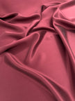 Burgundy Red  / Wine Red Stoned Silk Satin.