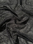Mesh Cotton Soft Organic Fabric, Ecru White .