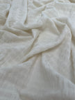 Cotton Fabric With Stripes, Brown, Green, Black, Cream, White Colour Options Available.