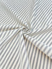 Ağır Ağırlık Yumuşatılmış Pamuklu Kumaş Metre 280/m2 - Döşemelik Çizgili Fransız Stili - Doğal Döşemelik Kumaşlar. %100 Pamuk - 150 cm Genişlik