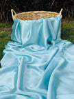 Mulberry Silk, Noil Raw Natural Fabric.