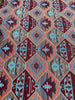 Ağır Gramajlı Kalın Jakarlı Pamuklu Kumaş Metre Başına 400/m2 - Döşemelik Geleneksel Anadolu Etnik Desenli - Döşemelik Kumaşlar. %70 Pamuk %30 Polyester - 140 cm Genişlik. Kilim Dokuma.