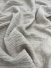 Keten Yarı Şeffaf Açık Dokuma Muslin Kumaş. - Organik Muslin Kumaş - Bebek Pamuklu Muslin - Metre ile 2 Katlı Tül Kumaş, 150 CM GENİŞLİK. Yenidoğan Battaniyesi.