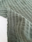Cotton Fabric With Stripes, Brown, Green, Black, Cream, White Colour Options Available.