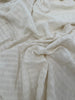 Cotton Fabric With Stripes, Brown, Green, Black, Cream, White Colour Options Available.