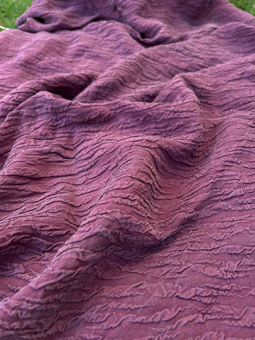 Jakarlı Şifon İpek, Tasarımcı İpek Kumaş.