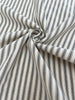 Ağır Ağırlık Yumuşatılmış Pamuklu Kumaş Metre 280/m2 - Döşemelik Çizgili Fransız Stili - Doğal Döşemelik Kumaşlar. %100 Pamuk - 150 cm Genişlik