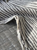 Beige Striped- Black Striped- Brown Striped Neutral Organic Cotton Fabric.