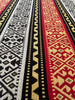 Ağır Gramajlı Kalın Jakarlı Pamuklu Kumaş Metre Başına 400/m2 - Döşemelik Geleneksel Anadolu Etnik Desenli - Döşemelik Kumaşlar. %70 Pamuk %30 Polyester - 140 cm Genişlik. Halı Dokuma. Çok Renkli Seçenekler, Sarı Mavi, Kırmızı Siyah Renk.