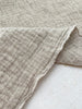Keten Yarı Şeffaf Açık Dokuma Muslin Kumaş. - Organik Muslin Kumaş - Bebek Pamuklu Muslin - Metre ile 2 Katlı Tül Kumaş, 150 CM GENİŞLİK. Yenidoğan Battaniyesi.