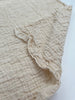 Tissu en mousseline extra froissé et doux par cour - Tissu en mousseline biologique - Mousseline de coton pour bébé - Tissu de gaze 2 couches au mètre, 150 CM DE LARGEUR. Couverture nouveau-né.