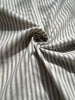 Ağır Ağırlık Yumuşatılmış Pamuklu Kumaş Metre 280/m2 - Döşemelik Çizgili Fransız Stili - Doğal Döşemelik Kumaşlar. %100 Pamuk - 150 cm Genişlik