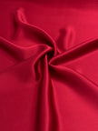 Saturated Red Satin Pure Silk.