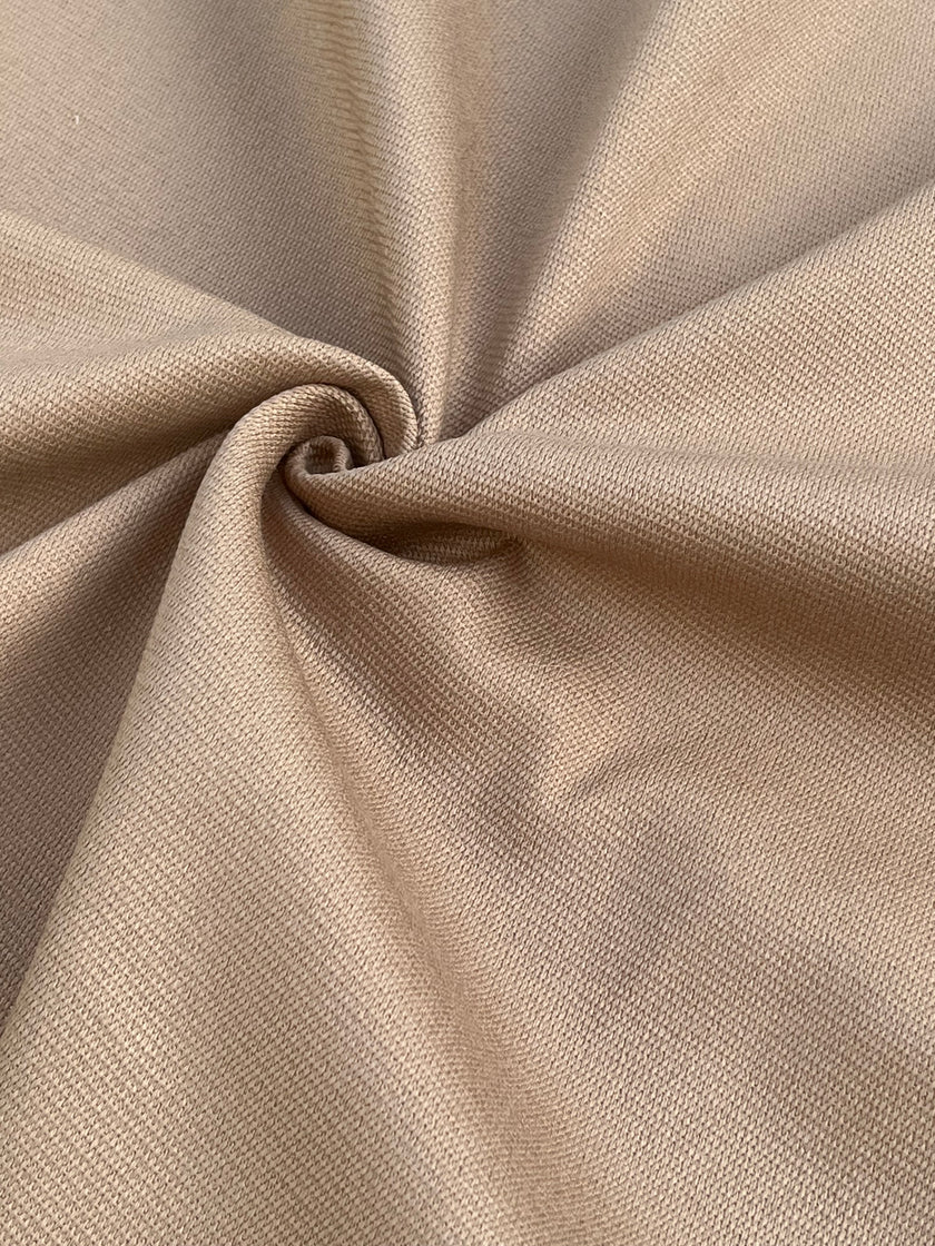 Ağır Ağırlıklı Yumuşatılmış Pamuklu Kumaş Metre Başına 400/m2 - Döşemelik Koyu Bej Fransız Stili - Doğal Döşemelik Kumaşlar. %100 Pamuk - 150 cm Genişlik