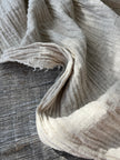Keten Yarı Şeffaf Açık Dokuma Muslin Kumaş. - Organik Muslin Kumaş - Bebek Pamuklu Muslin - Metre ile 2 Katlı Tül Kumaş, 150 CM GENİŞLİK. Yenidoğan Battaniyesi.