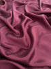 Burgundy Red  / Wine Red Stoned Silk Satin.