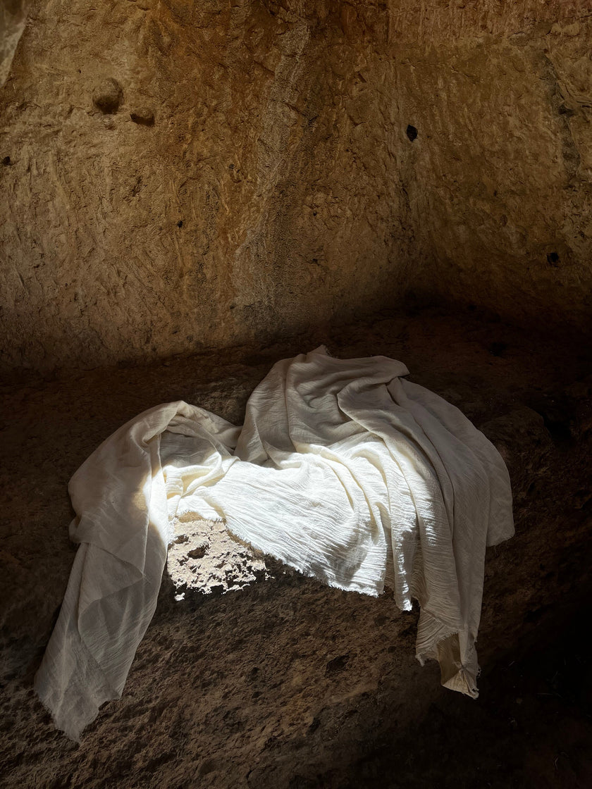 Metre ile Fildişi Ağartılmamış Nötr Organik Pamuklu Kumaş, Buruşuk Kumaş, Geniş En.