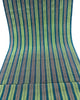 Green Striped Silk  Home Textile Interior Fabrics.