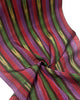 Purple Red Ikat Striped Silk Home Textile Interior Fabrics.