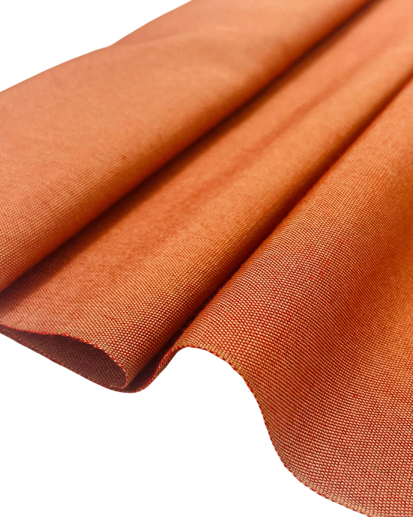 Osmanlı Başlık İçin Balkabağı Turuncu Lüks İpek Döşeme, Ev Tekstili İç Mekan Kumaşları: Yastık Kılıfları, Kimono Esintili Tasarımlar, İpek Şantung El Dokuma Kumaşlar