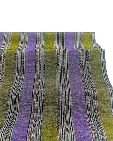 Purple Green Silk Home Textile Interior Fabrics.