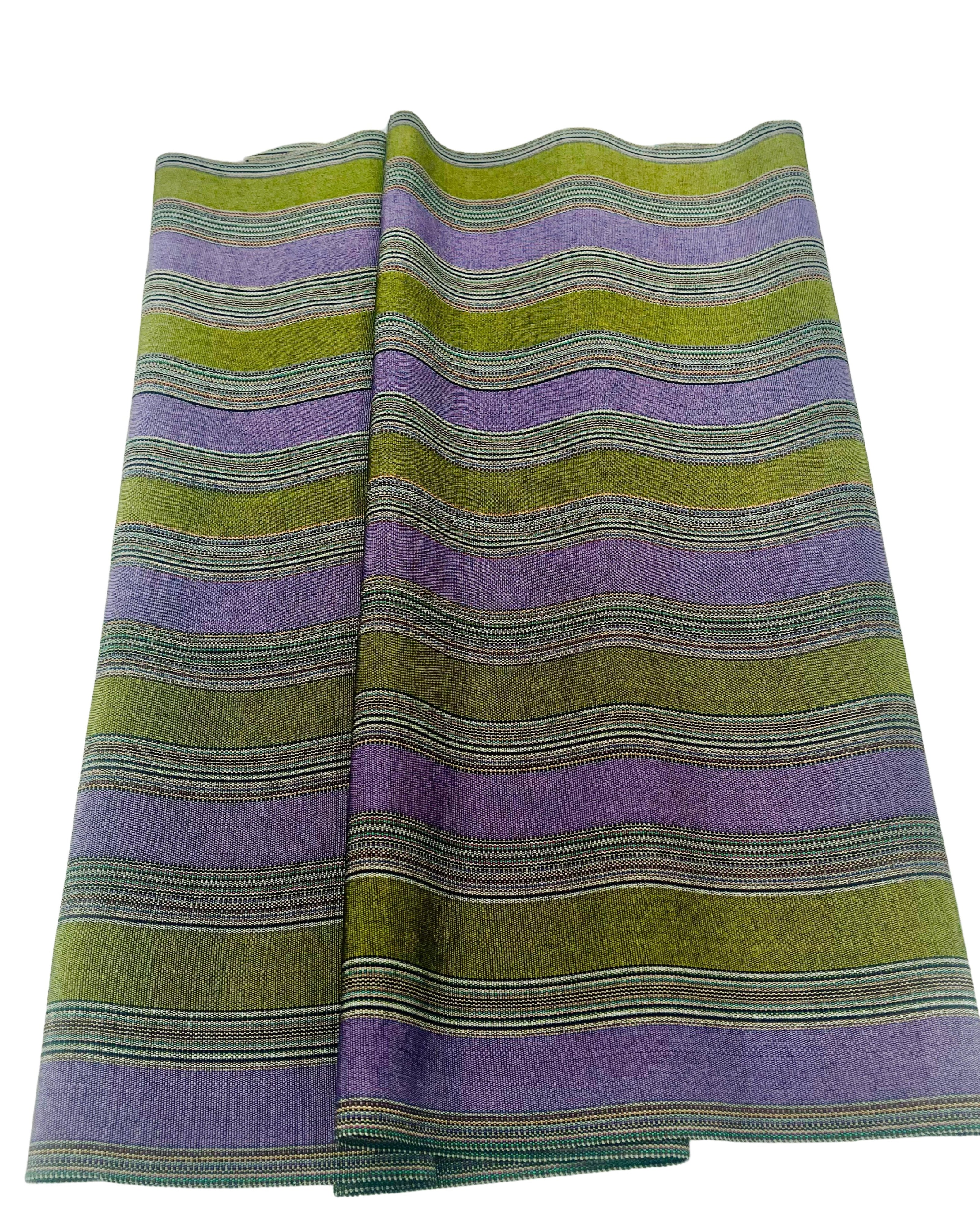 Purple Green Silk Home Textile Interior Fabrics.