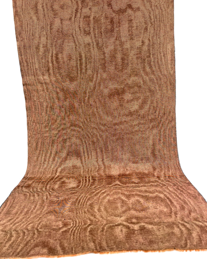 Osmanlı Başlık İçin Kahverengi Lüks İpek Döşeme, Ev Tekstili İç Mekan Kumaşları: Yastık Kılıfları, Kimono Esintili Tasarımlar, Filigran Desenleri.