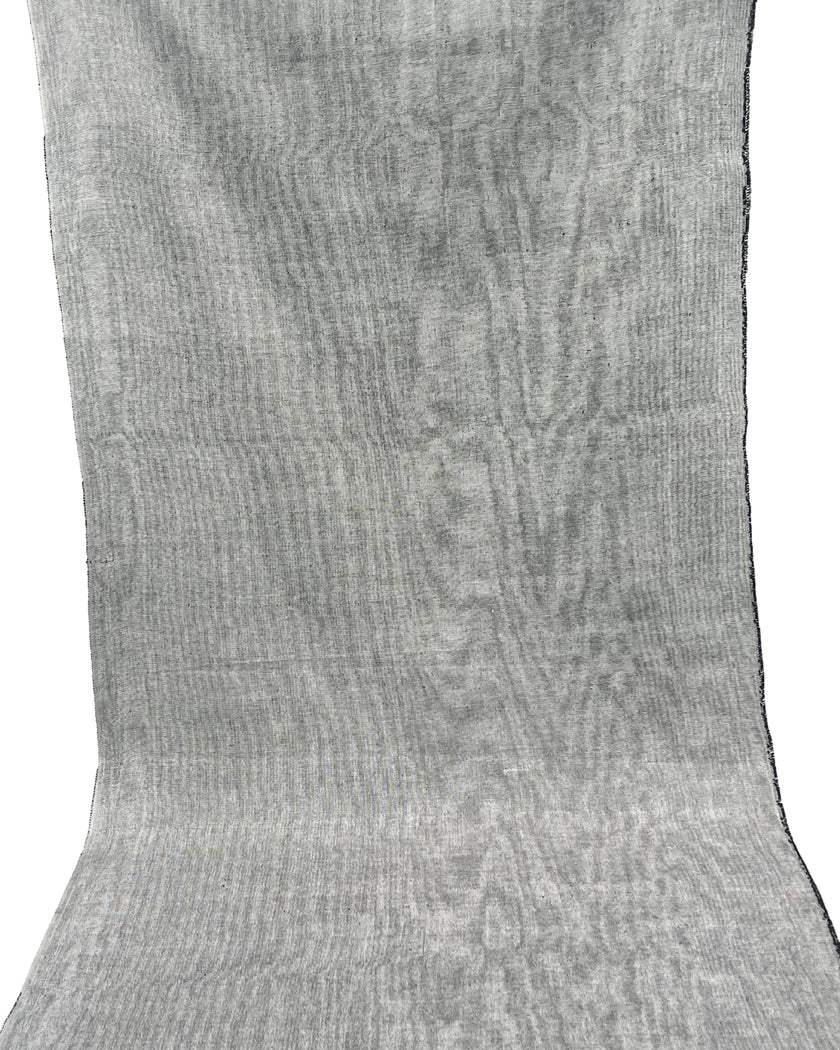 Osmanlı Başlık İçin Gümüş Gri Lüks İpek Döşeme, Ev Tekstili İç Mekan Kumaşları: Yastık Kılıfları, Kimono Esintili Tasarımlar, Filigran Desenleri.