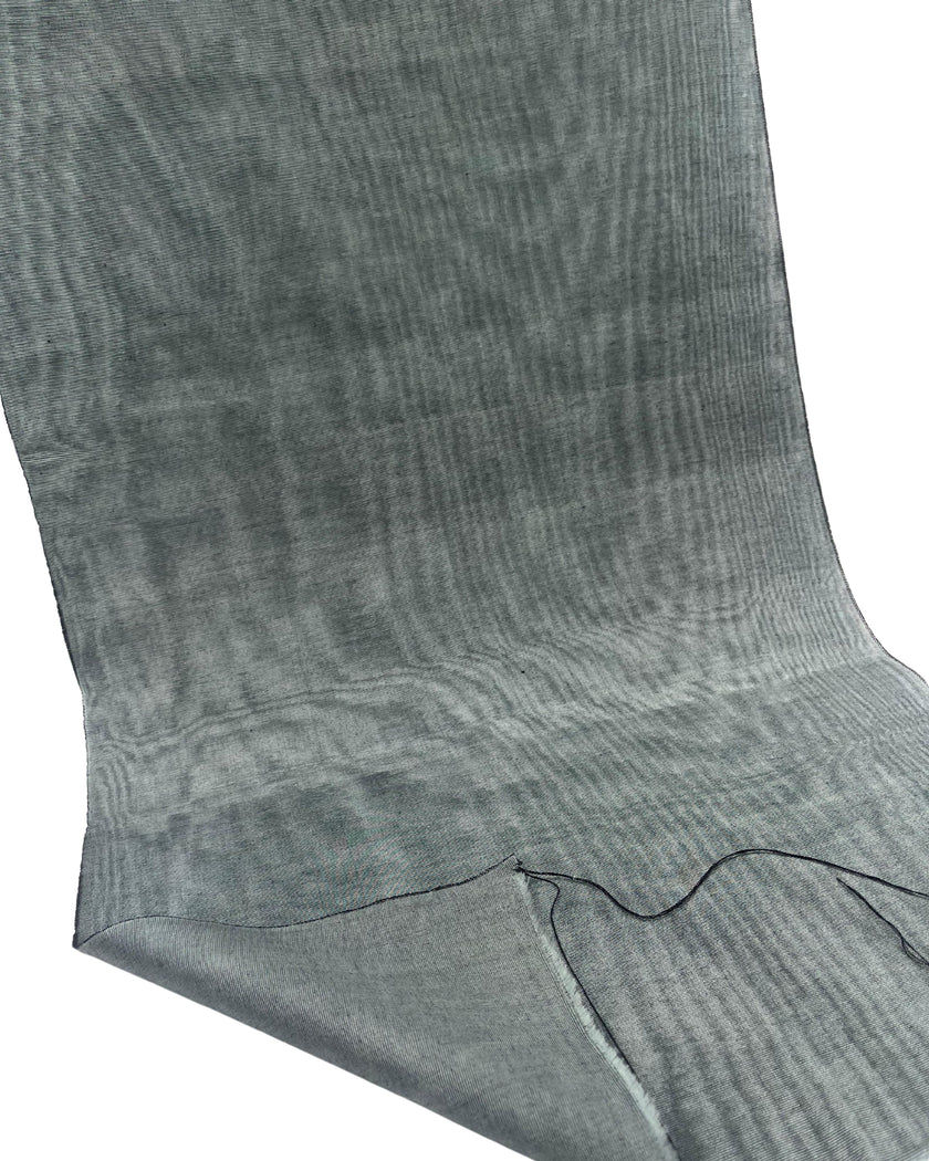 Rembourrage luxueux en soie vert sauge pour tête de lit ottoman, tissus d'intérieur pour textiles de maison : housses d'oreiller, motifs inspirés du kimono, motifs en filigrane.