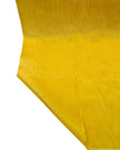 Yellow Silk Home Textile Interior Fabrics Watermark Patterns.