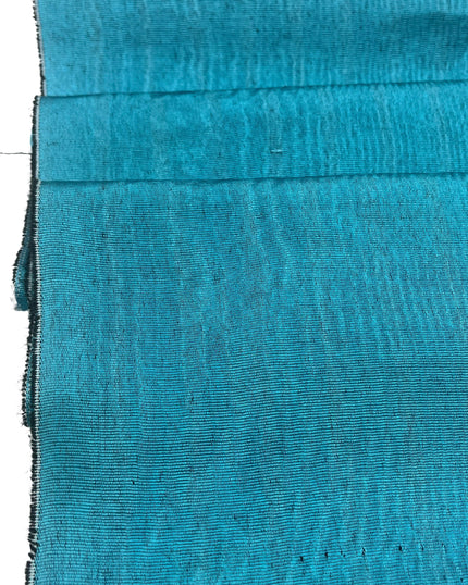 Blue Silk Home Textile Interior Fabrics Watermark Patterns.
