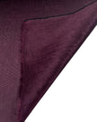 Damson Colour Silk Moire Home Textile Interior Fabrics, Watermark Pattern.