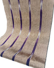 Ikat Purple Striped Silk Upholstery Home Textile Interior Fabrics Moire.