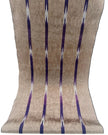 Ikat Purple Striped Silk Upholstery Home Textile Interior Fabrics Moire.