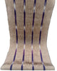 Ikat Purple Striped Silk Upholstery Home Textile Interior Fabrics Moire.