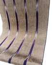 Ikat Purple Striped Silk Upholstery Home Textile Interior Fabrics Moire.