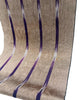 Ikat Purple Striped Silk Upholstery Home Textile Interior Fabrics Moire.