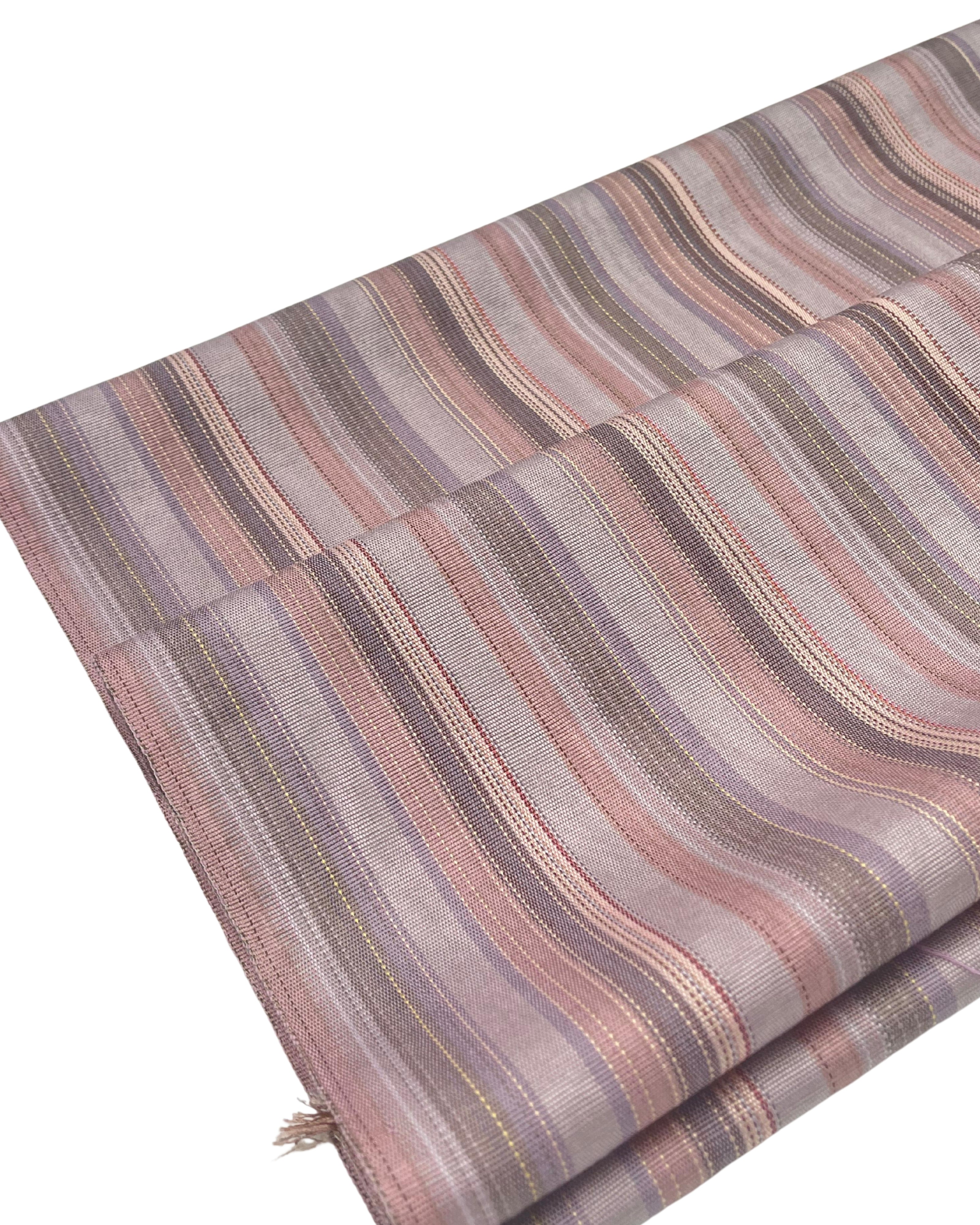 Pin Pink Striped Silk Home Textile Interior Fabrics Watermark Patterns.
