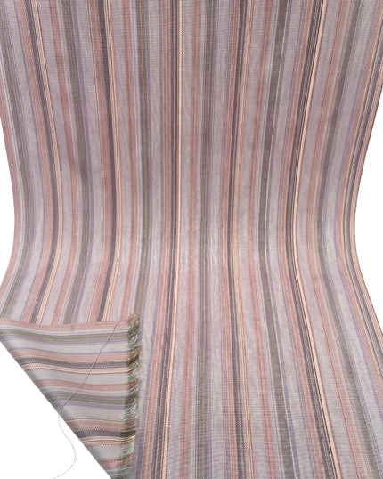 Pin Pink Striped Silk Home Textile Interior Fabrics Watermark Patterns.
