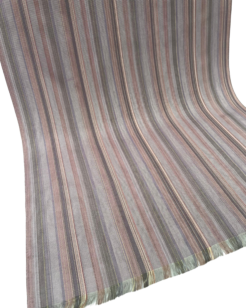 Osmanlı Başlık İçin Pembe Çizgili Lüks İpek Döşeme, Ev Tekstili İç Mekan Kumaşları: Yastık Kılıfları, Kimono Esintili Tasarımlar, İpek Şantung Saten İpek.